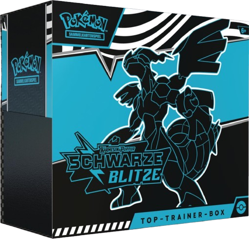 Pokemon Schwarze Blitze Top Trainer Box DE