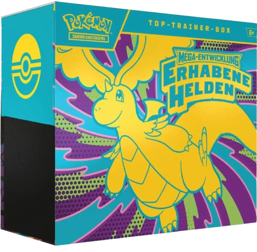 Pokemon Erhabene Helden Top Trainer Box DE