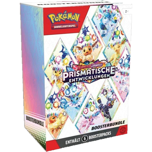 Pokemon Prismatische Entwicklungen Booster Bundle DE